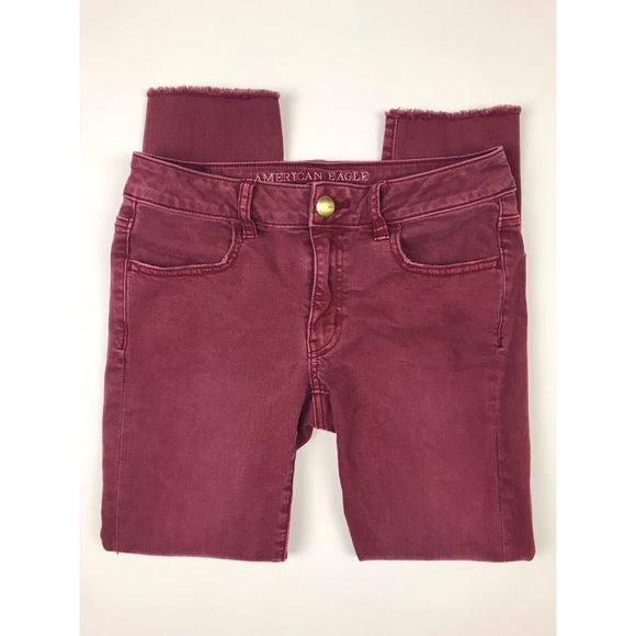 red jeans american eagle